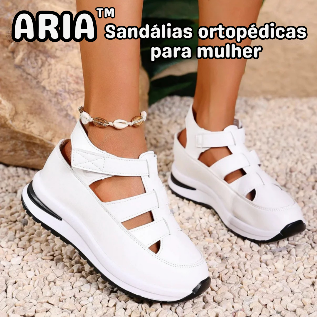ARIA™ | Sandálias ortopédicas para mulher