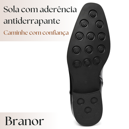 Branor | Botas de couro clássicas e elegantes para homem