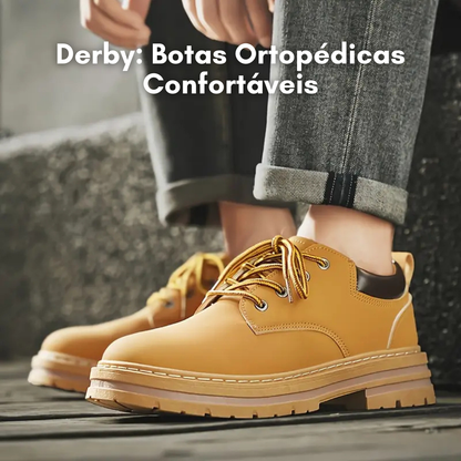 Derby: Botas Ortopédicas Confortáveis
