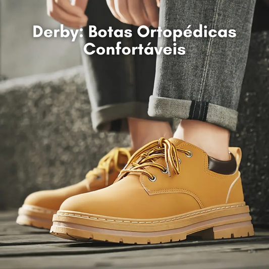 Derby: Botas Ortopédicas Confortáveis