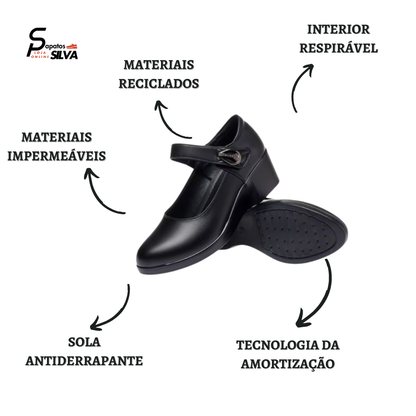Adele™ | Sapatos Ortopédicos com Salto