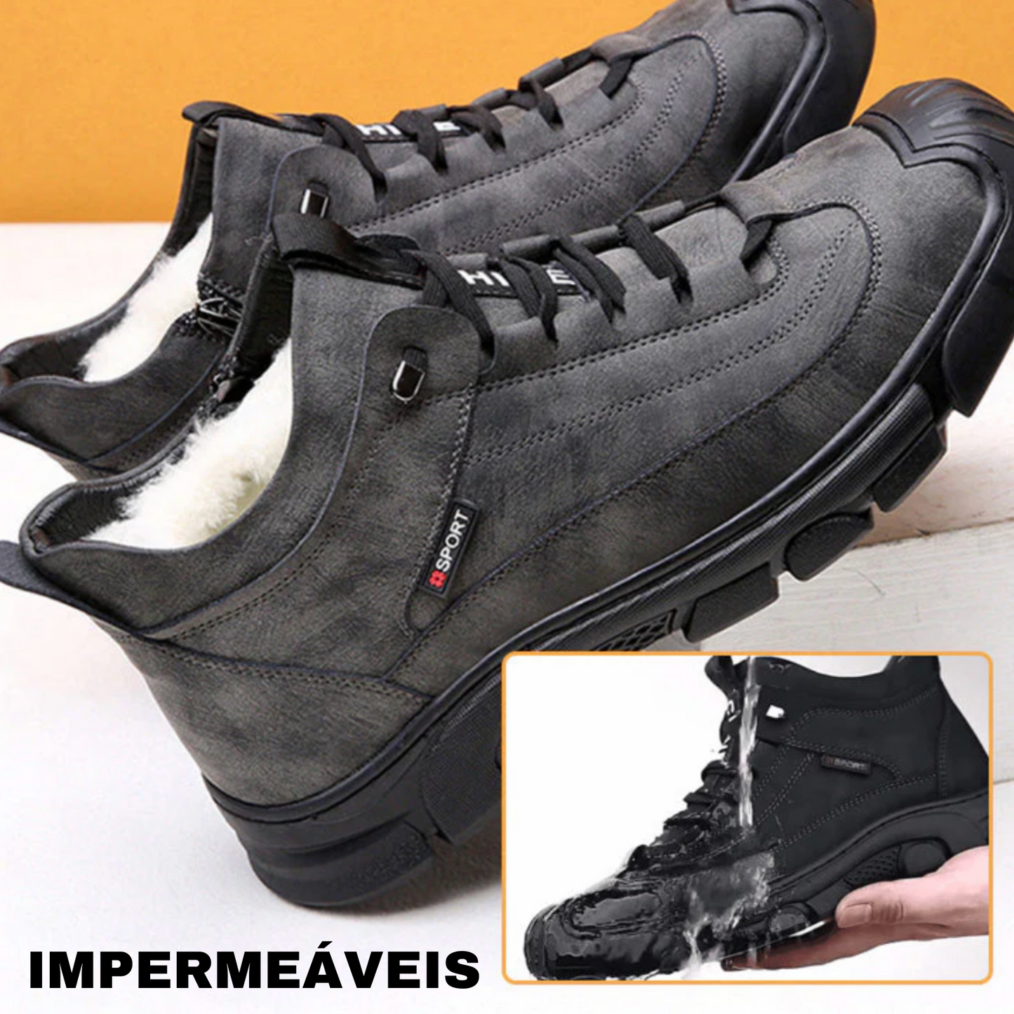 Fenrir: Sapatos nórdicos para homem