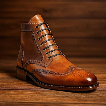 Branor | Botas de couro clássicas e elegantes para homem