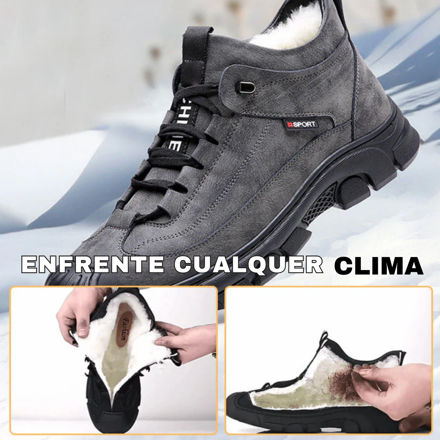 Fenrir: Sapatos nórdicos para homem